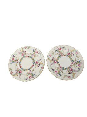 2 Rosenthal Ivory Linnie Lee 10" dinner Plate Vintage 94904